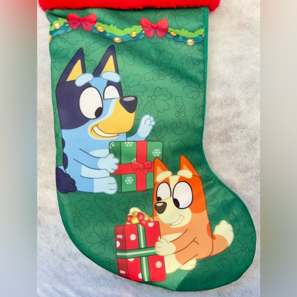 BLUEY CHRISTMAS STOCKING - Picture 2 of 6